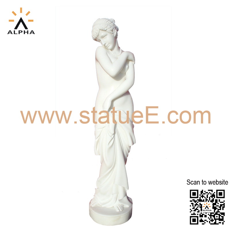 Greek marble statues